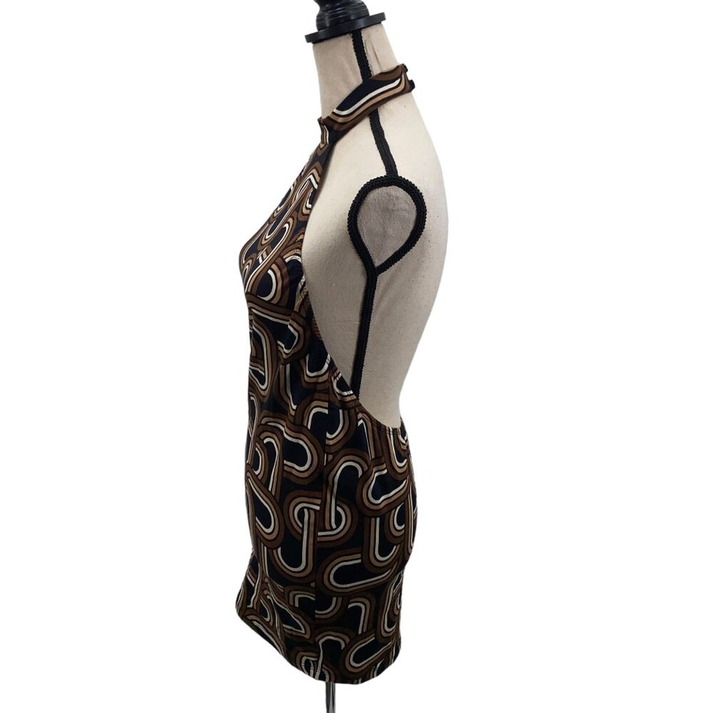 Motel Small Retro Sleeveless Mini Dress - Picture 3 of 7